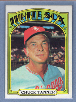 1972 Topps #98 Chuck Tanner MG EX   GO311