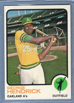 1973 Topps #13 George Hendrick  (E) EX-MT  GO669