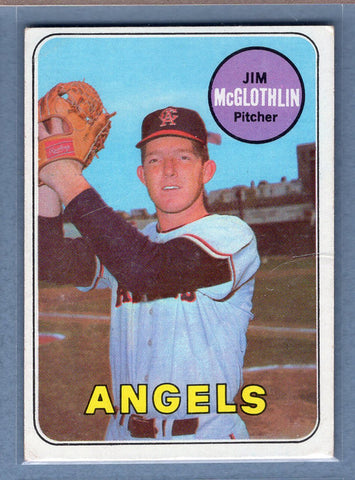1969 Topps #386 Jim McGlothin  VG  GO501