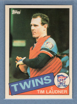 1985 Topps Tiffany #71 Tim Laudner NM
