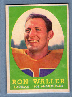 1958 Topps #72 Ron Waller EX   GO36