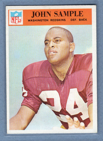 1966 Philadelphia #191 John Sample (2) EX-MT  GO320