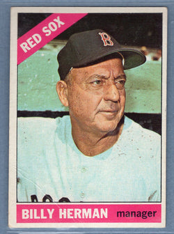 1966 Topps #37 Billy Herman (HOF) G-VG  GO368
