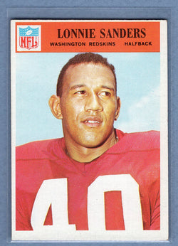 1966 Philadelphia #192 Lonnie Sanders (1) EX-MT  GO320
