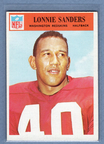 1966 Philadelphia #192 Lonnie Sanders (1) EX-MT  GO320