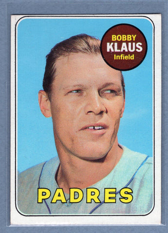 1969 Topps #387 Bobby Klaus (a) EX   GO501