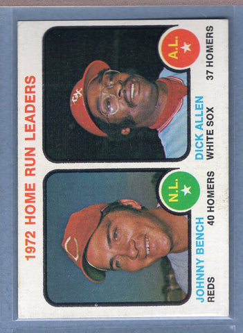 1973 Topps #62 Home Run Leaders (Bench)  EX-MT  GO550