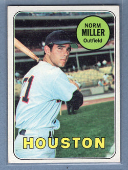 1969 Topps #76 Norm Miller EX-MT  GO350