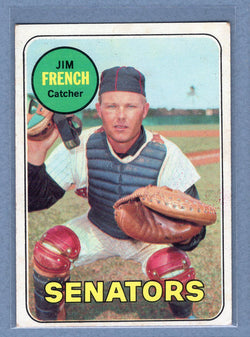 1969 Topps #199 Jim French (c) EX  GO577