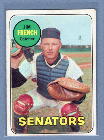 1969 Topps #199 Jim French (c) EX  GO577
