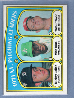 1972 Topps #94 AL Pitching Leaders EX-MT  GO483
