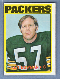1972 Topps #58 Ken Bowman EX  GO326