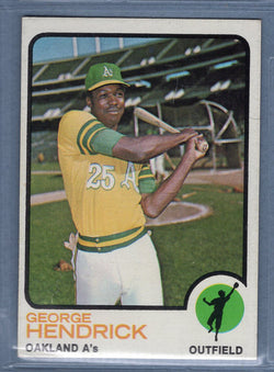 1973 Topps #13 George Hendrick  (f) EX  GO669