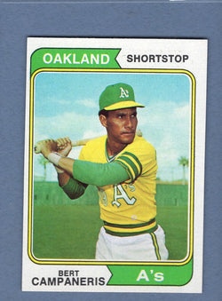 1974 Topps Baseball #155 Bert Campaneris NM-MT 002