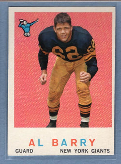 1959 Topps #138 Al Barry EX-MT  GO24