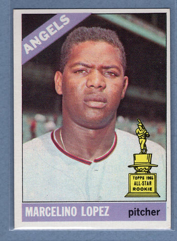 1966 Topps #155 Marcelino Lopez EX-MT  GO140