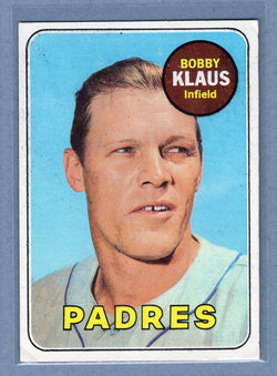 1969 Topps #387 Bobby Klaus (b) VG-EX  GO501