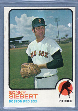 1973 Topps #14 Sonny Siebert  (a) EX-MT  GO669