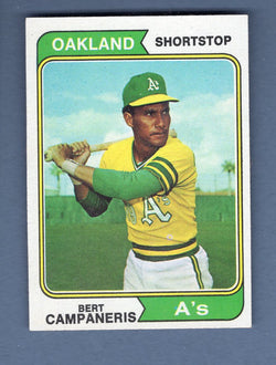 1974 Topps Baseball #155 Bert Campaneris NM-MT 003