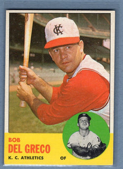 1963 Topps #282 Bob Del Greco EX-MT Set Break