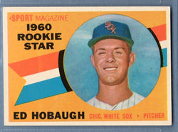 1960 Topps #131 Ed Hobaugh VG-EX Set Break 1