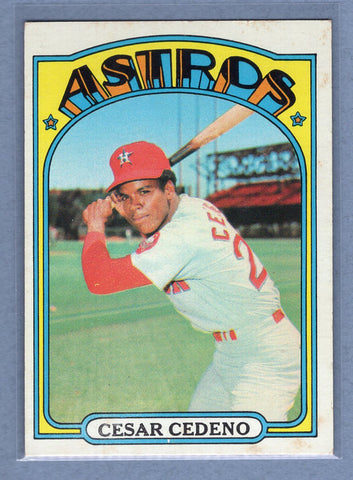 1972 Topps #65 Cesar Cedeno EX  GO500