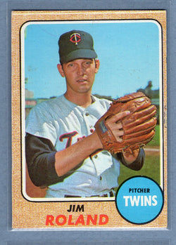 1968 Topps #276 Jim Roland (a) EX  GO180