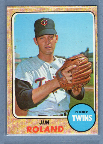 1968 Topps #276 Jim Roland (a) EX  GO180