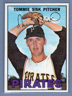 1967 Topps #84 Tommie Sisk VG  GO460