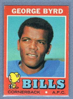 1971 Topps #58 George Byrd EX  GO260