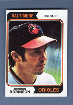 1974 Topps Baseball #160 Brooks Robinson NM-MT 001