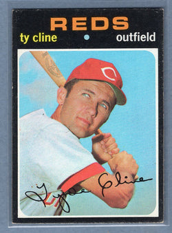 1971 Topps #319 Ty Cline (c) EX  GO950