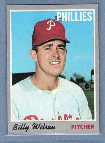 1970 Topps #28 Billy Wilson  (a) EX  GO900