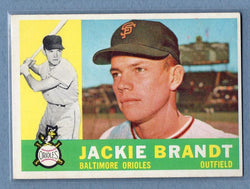 1960 Topps #53 Jackie Brandt EX   GO550