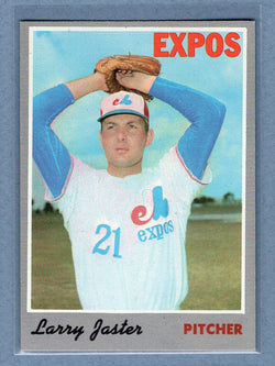 1970 Topps #124 Larry Jaster  (a) EX-MT  GO200