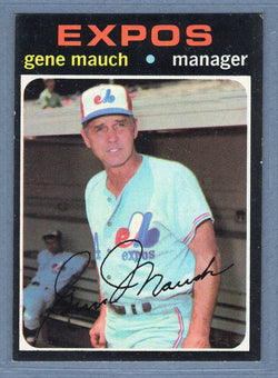 1971 Topps #59 Gene Mauch  EX  GO747