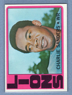 1972 Topps #60 Charlie Sanders (HOF) EX-MT  GO326