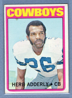 1972 Topps #66 Herb Adderley (HOF) EX  GO210