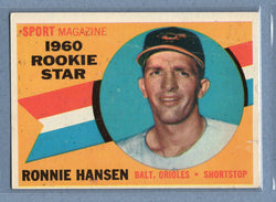 1960 Topps #127 Ronnie Hansen  VG  GO257
