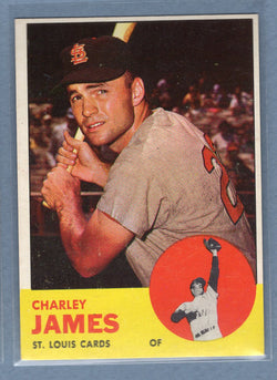 1963 Topps #83 Charley James EX-MT  GO522