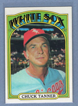 1972 Topps #98 Chuck Tanner MG EX-MT  GO483