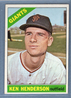 1966 Topps #39 Ken Henderson VG-EX  GO368