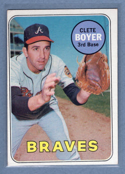 1969 Topps #489 Clete Boyer EX  GO572