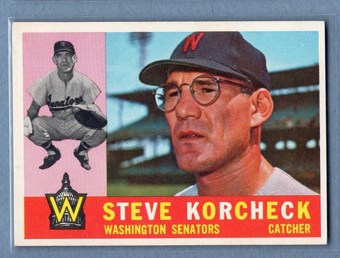1960 Topps #56 Steve Korcheck EX   GO550