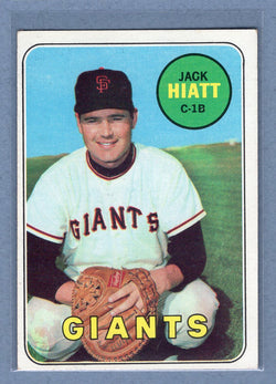 1969 Topps #204 Jack Hiatt  EX  GO577