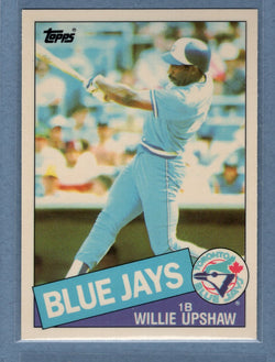 1985 Topps Tiffany #75 Willie Upshaw NM