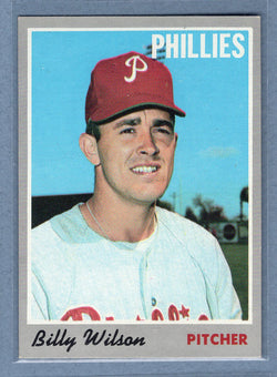1970 Topps #28 Billy Wilson  (b) EX  GO900
