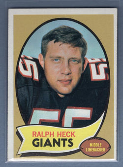 1970 Topps #127 Ralph Heck EX-MT  GO263