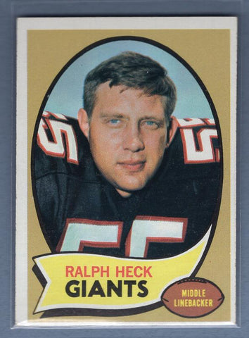 1970 Topps #127 Ralph Heck EX-MT  GO263