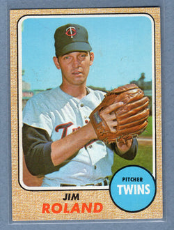 1968 Topps #276 Jim Roland (C) EX  GO180